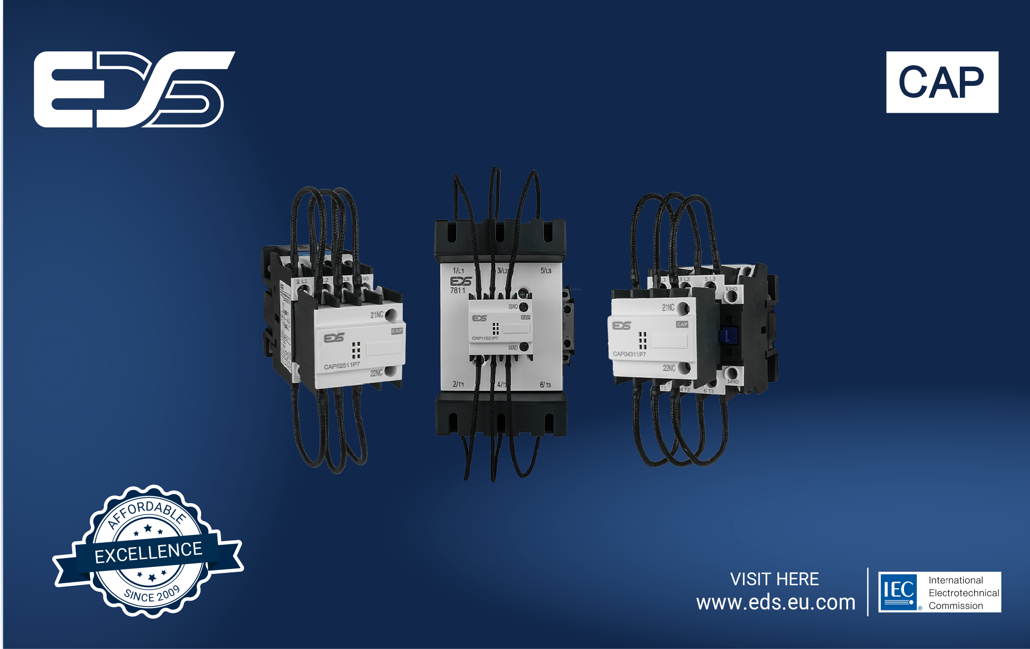 Introducing Capacitor Contactor CAP Series